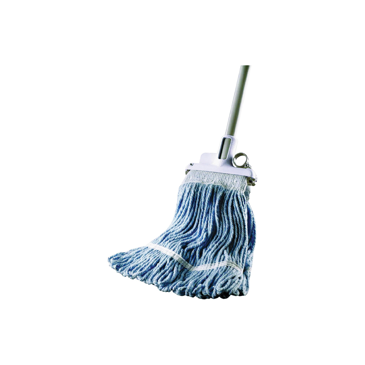 Quickie 023MBCAN Wet Mop, 48 in L, Cotton Mop Head, Steel Handle
