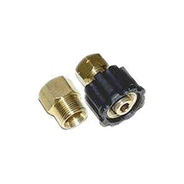 Mi-T-M AW-0017-0035 Screw Connect, 3/8 in Connection, FNPT x M22, Brass