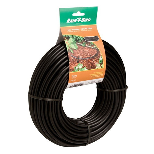 Rain Bird T22-50S Blank Tubing, 0.165 in ID, 50 ft L, Plastic, Black