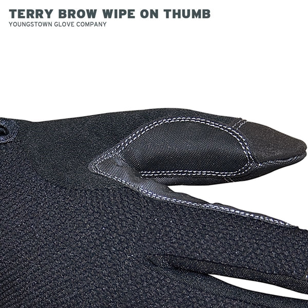 Youngstown Glove 03-3450-80-L Insulated Work Gloves, Men's, L, 9 to 9-1/2 in L, Wing Thumb, Hook-and-Loop Cuff, Nylon