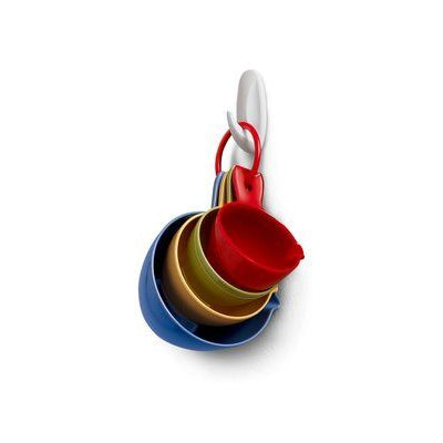 Command 17082 Designer Hook, 1/4 in Opening, 1 lb, 2-Hook, Plastic, White