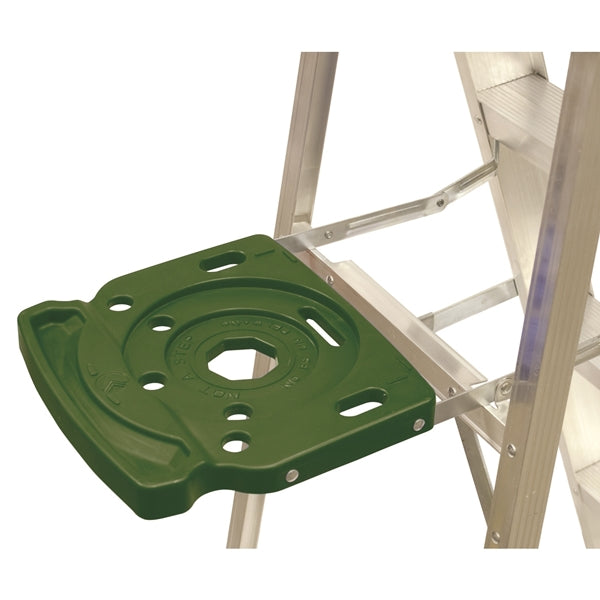 Louisville AS4005 Step Ladder, 5 ft H, Type II Duty Rating, Aluminum, 225 lb