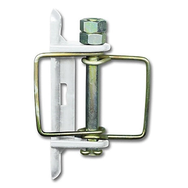 Zareba PAWPC-Z Wood Post Insulator, Stainless Steel, White