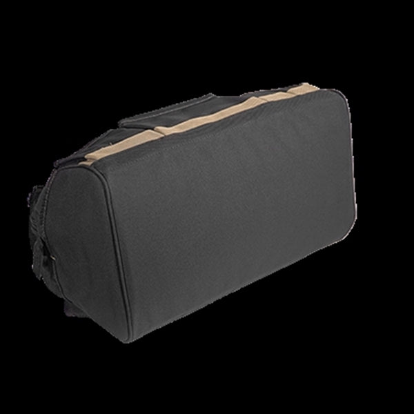 CLC Tool Works MEGAMOUTH Series 1163 Tote Bag, 11 in W, 12 in D, 18 in H, 25-Pocket, Polyester, Black