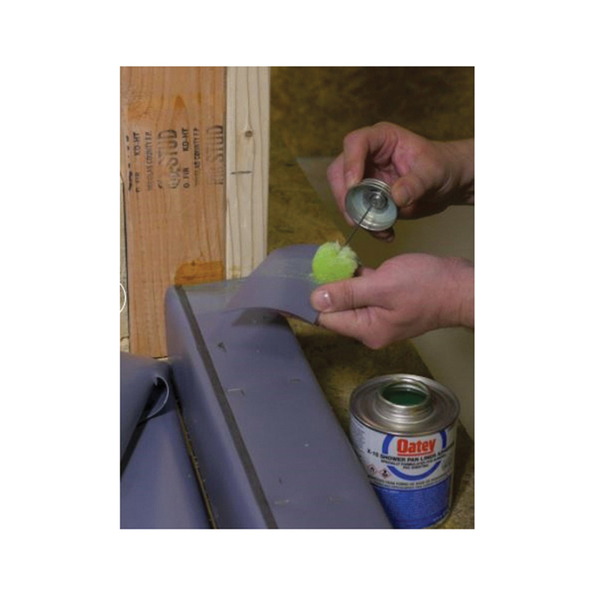 Oatey X-15 Series 30812 Bonding Adhesive, 16 oz, Liquid, Green