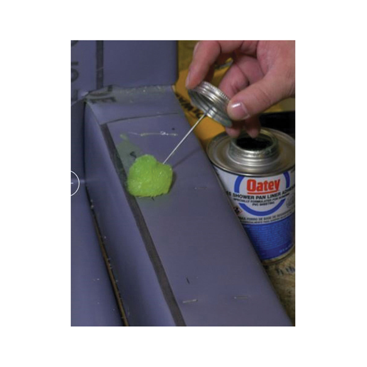 Oatey X-15 Series 30812 Bonding Adhesive, 16 oz, Liquid, Green