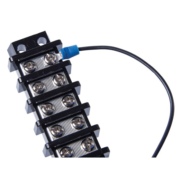 GB GTB-408 Terminal Block, 600 V, 30 A, 8 -Pole, 2 -Row