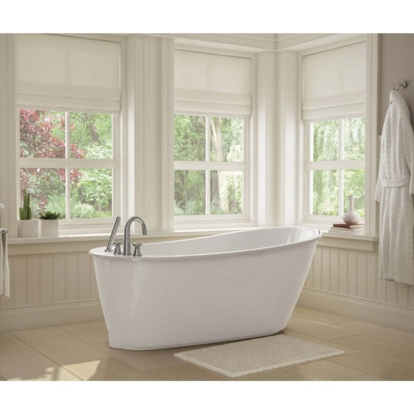 MAAX Sax 105797-000-002 Bathtub, 38 to 44 gal Capacity, 60 in L, 32 in W, 25 in H, Free-Standing Installation