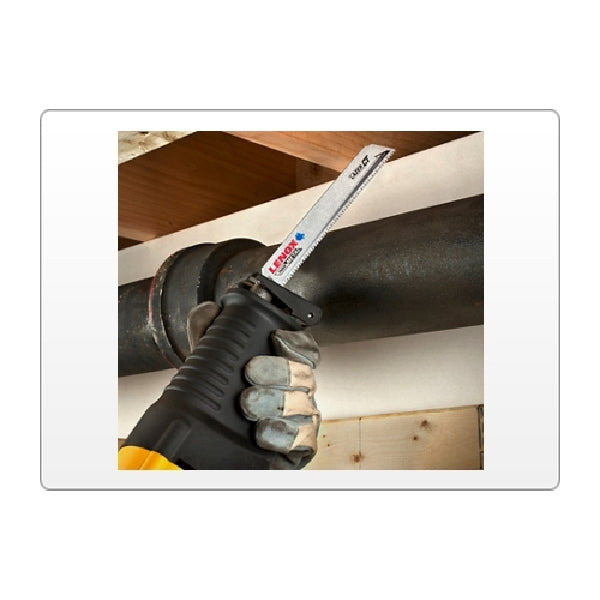 Lenox LAZER CT 2014220 Reciprocating Saw Blade, 1 in W, 6 in L, 8 TPI, Carbide Cutting Edge