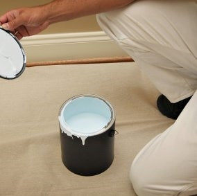 Trimaco SUPERTUFF 58903 Drop Cloth, 15 ft L, 12 ft W, Canvas, Tan