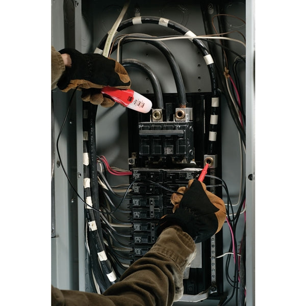 GB GET-3213 Tester, 120 to 277 V, LED Display, Functions: Voltage, Red