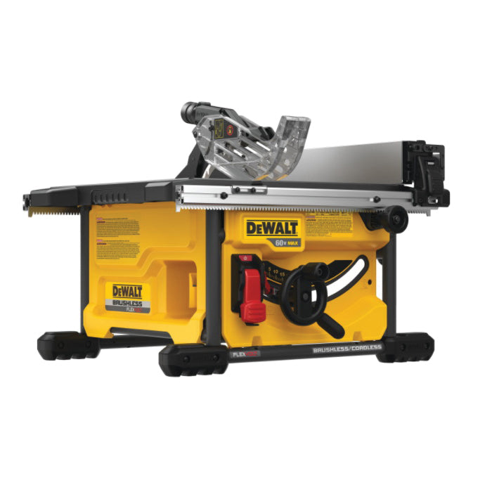 DeWALT FLEXVOLT DCS7485B Table Saw, 60 VDC, 8-1/4 in Dia Blade, 5/8 in Arbor, 24 in Rip Capacity Right
