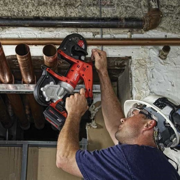 Milwaukee 2629-20 Band Saw, Tool Only, 18 V Battery, 35-3/8 in L Blade, 1/2 in W Blade, 3-1/4 in Cutting Capacity