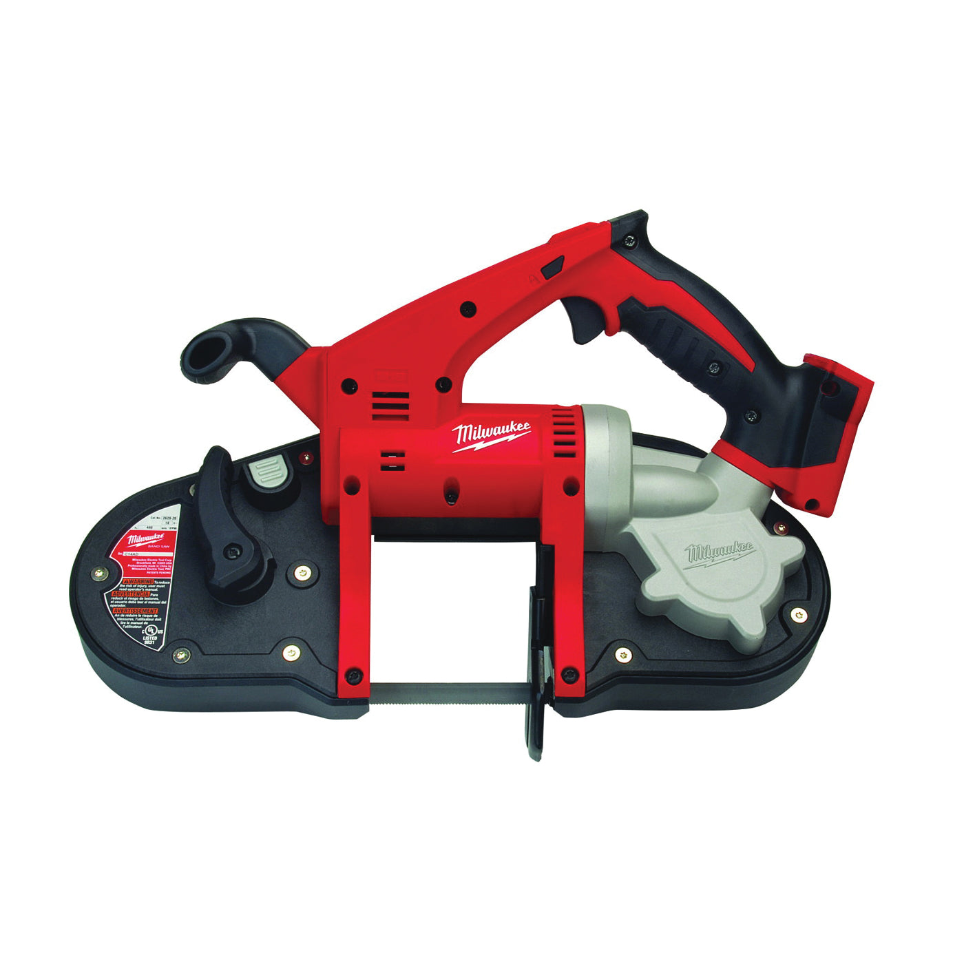 Milwaukee 2629-20 Band Saw, Tool Only, 18 V Battery, 35-3/8 in L Blade, 1/2 in W Blade, 3-1/4 in Cutting Capacity