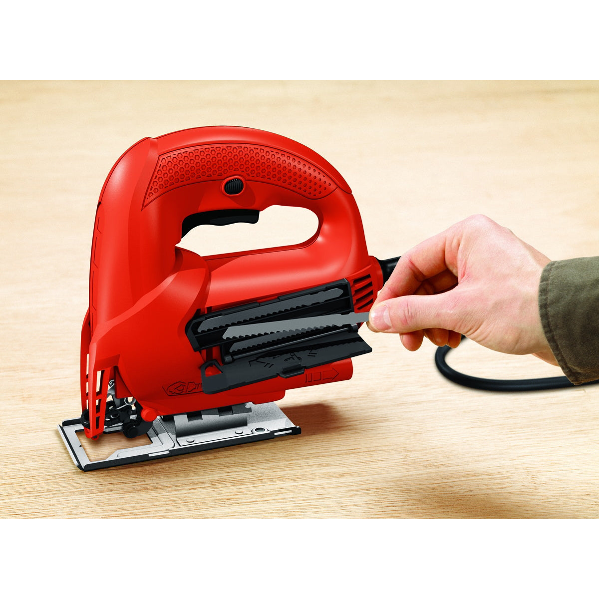 Black+Decker BDEJS300C/JS515 Jig Saw, 4.5 A, 11/16 in L Stroke, 3000 spm, 1-Speed