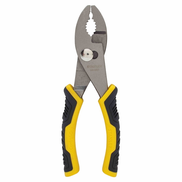 STANLEY 84-055 Slip Joint Plier, 6 in OAL, 1/2 in Jaw Opening, Ergonomic Handle, 7/8 in W Jaw, 1-1/8 in L Jaw