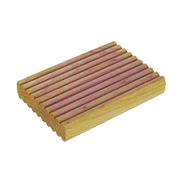 HOUSEHOLD ESSENTIALS Cedar Fresh 30273 Milled Cedar Block, Solid Block, Cedar, Lavender, Red