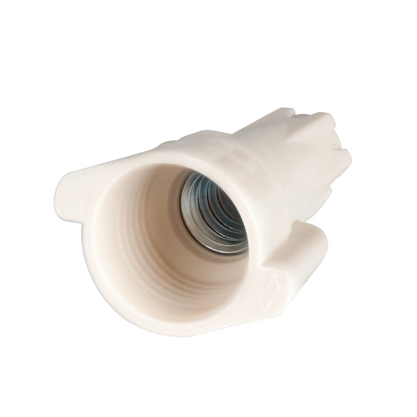 GB Hex-Lok 19-1H1 Wire Connector, 22 to 8 AWG Wire, Copper Contact, Thermoplastic Housing Material, Tan