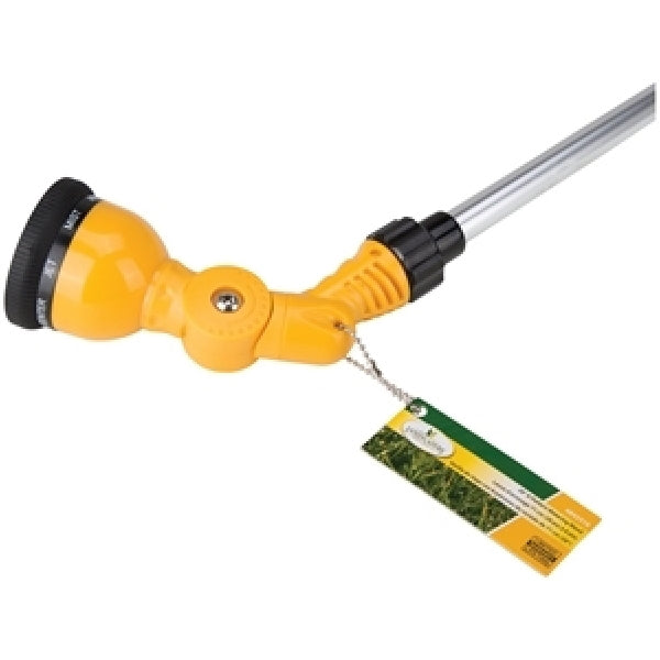 Landscapers Select GW-53571A Watering Wand, 8 -Spray Pattern, Full, Center, Jet, Mist, Angle, Shower, Flat, Cone