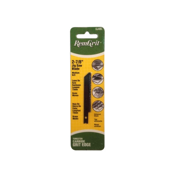 RemGrit E0406147 Jig Saw Blade, Tungsten Carbide Cutting Edge