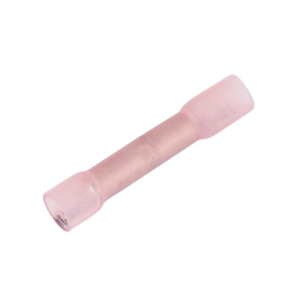 GB Xtreme AMT-121 Butt Splice Connector, 600 V, 22 to 16 AWG Wire, Red