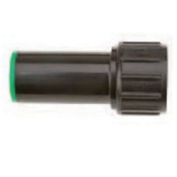 Raindrip R321CT Swivel Adapter, 3/4 x 1/2 in Connection, MPT x Compression, Black