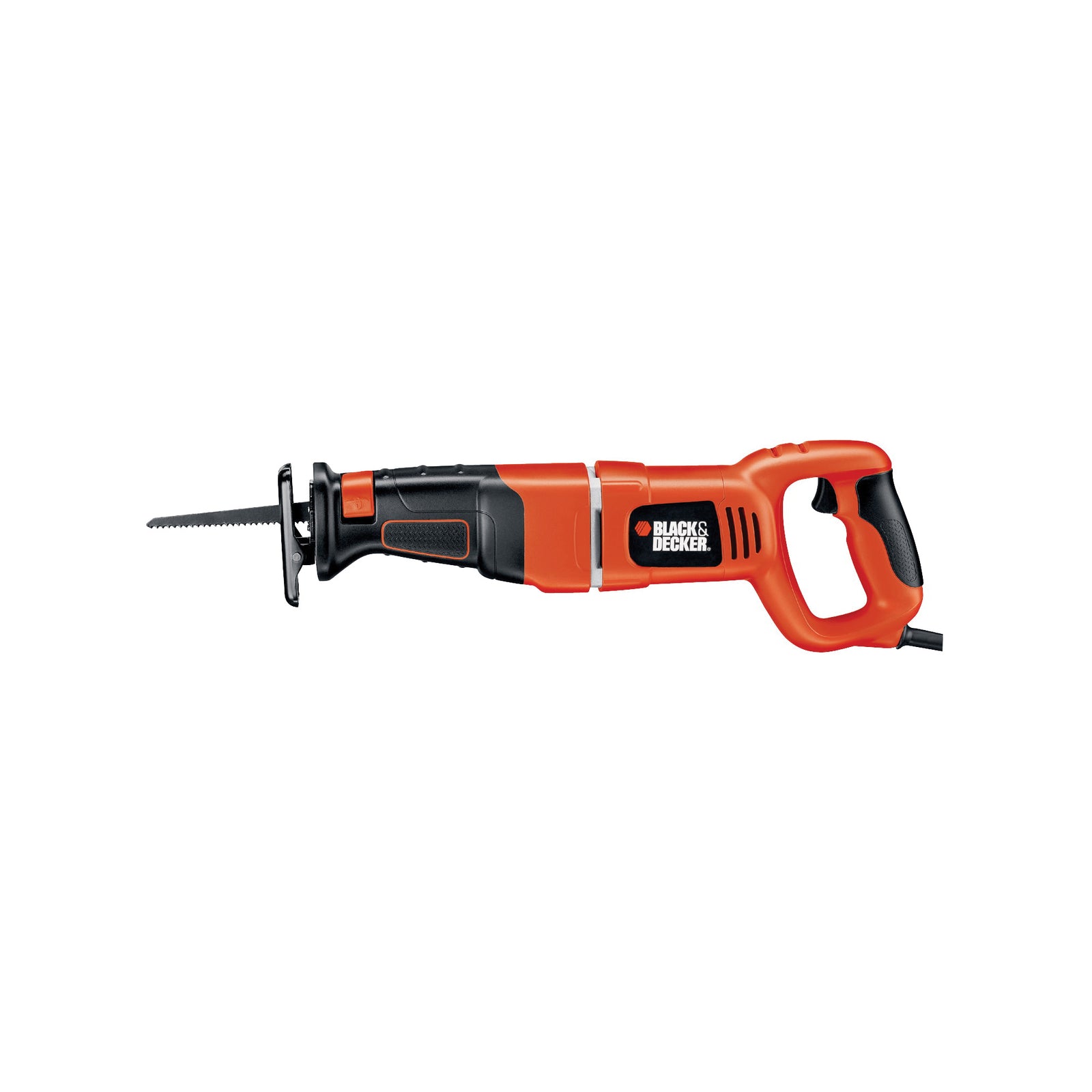 Black+Decker RS500K Reciprocating Saw, 8.5 A, 1-1/8 in L Stroke, 2400 spm