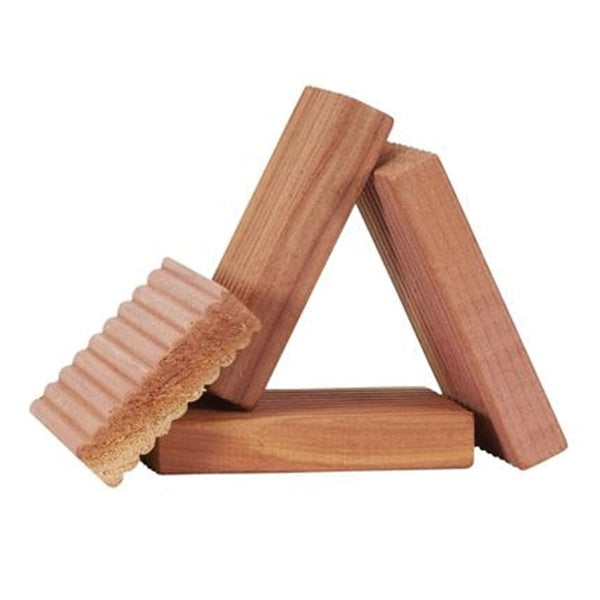 HOUSEHOLD ESSENTIALS Cedar Fresh 30203 Milled Cedar Block, Solid Block, Cedar, Red