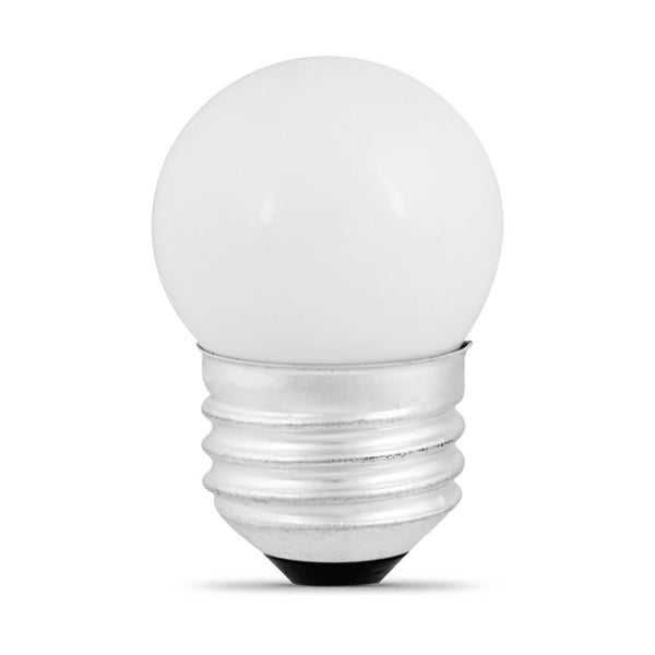 Feit Electric BP71/2S/CW Incandescent Lamp, 7.5 W, Medium E26 Lamp Base, 2700 K Color Temp, 3000 hr Average Life