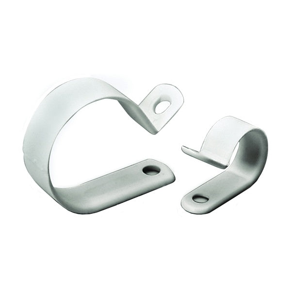 GB PPC-1550 Cable Clamp, 1/2 in Max Bundle Dia, Plastic, White