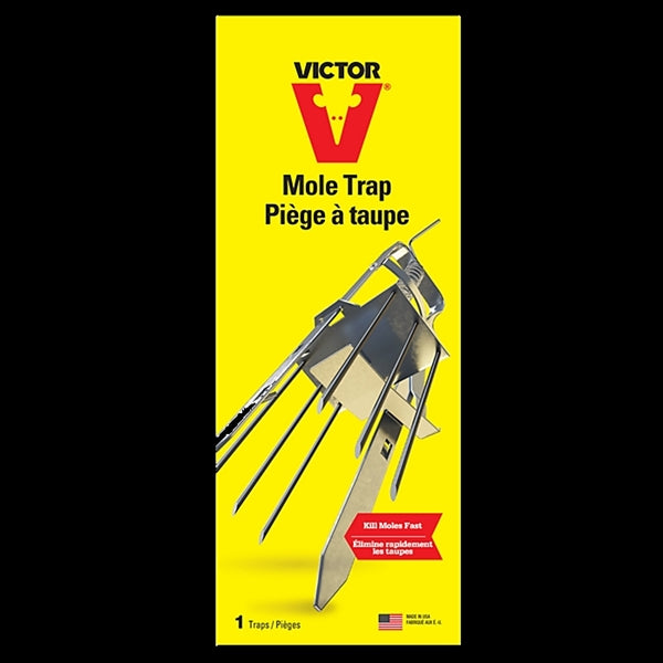 Victor 0645 Mole Trap, 5.47 in W, 14 in H