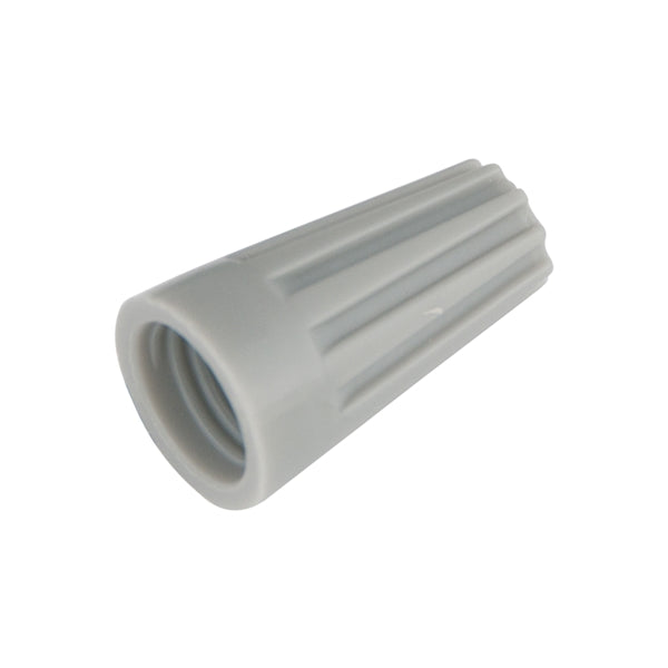 GB WireGard GB-1 19-001 Wire Connector, 22 to 16 AWG Wire, Steel Contact, Polypropylene Housing Material, Gray