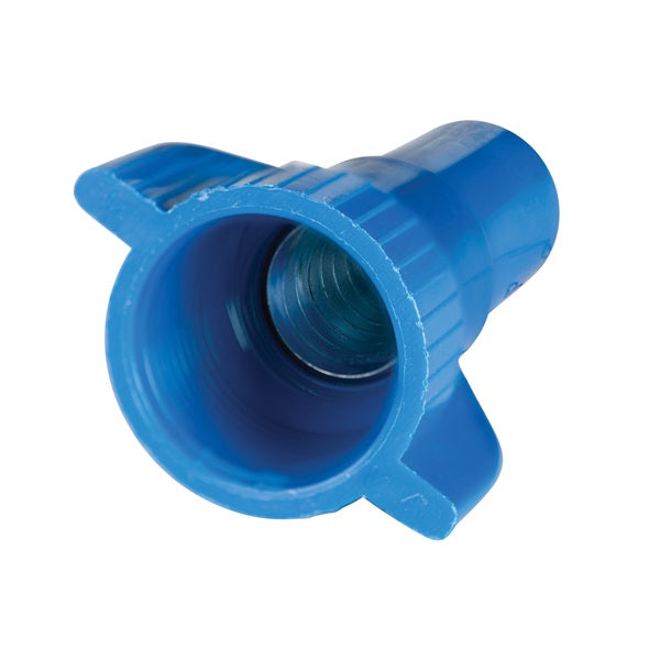 GB WingGard 19-089 Wire Connector, 14 to 6 AWG Wire, Steel Contact, Thermoplastic Housing Material, Blue