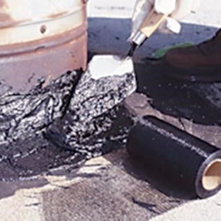 Gardner WET-R-DRI 0371-GA Roof Patch, Black, Liquid, 1 gal