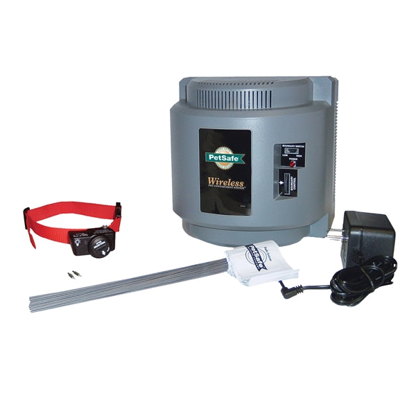 PetSafe PIF-300 Pet Containment System, Battery, Lithium Battery, 90 ft Control, Synthetic