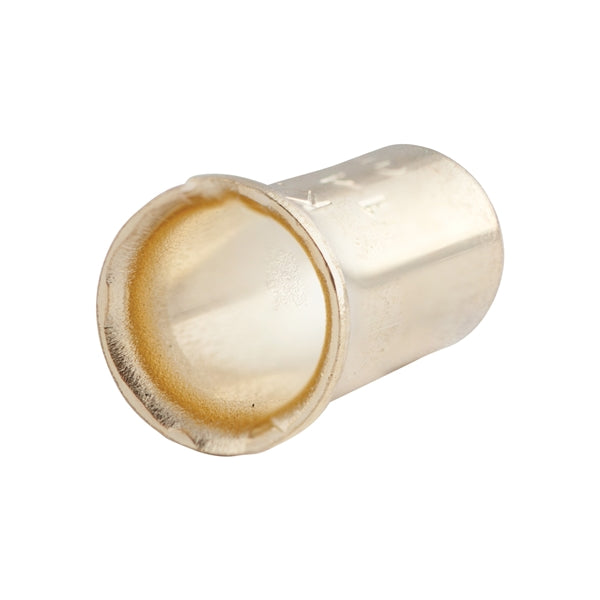 GB 10-411 Crimp Connector, 8 to 14 AWG Wire, Steel Contact, Silver