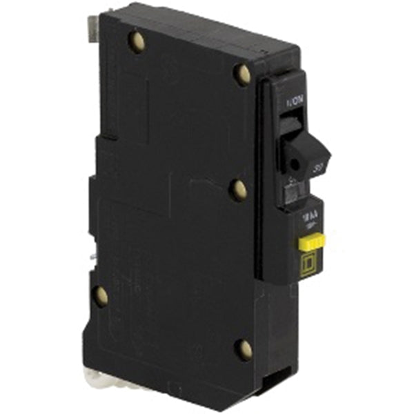 Square D QO QO130GFI Circuit Breaker, Mini, 30 A, 1 -Pole, 120 V, Fixed Trip, Plug Mounting
