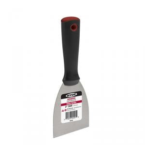 HYDE Value 04352 Putty Knife, 3 in W Blade, HCS Blade, Polypropylene Handle, Ergonomic Handle