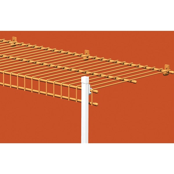 ClosetMaid 1009 Shelf Support Pole, Steel, White