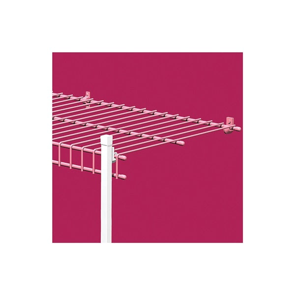ClosetMaid 1009 Shelf Support Pole, Steel, White