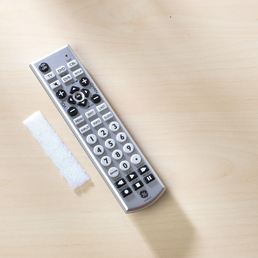 VELCRO Brand 90076 Fastener, 3/4 in W, 3-1/2 in L, Nylon, White, Rubber Adhesive