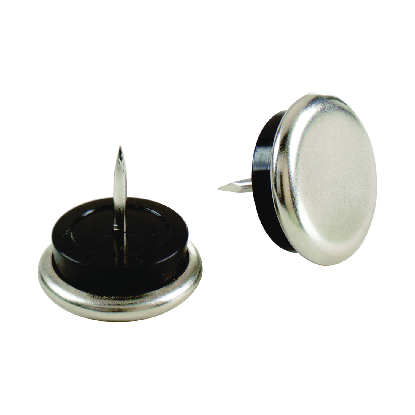 Shepherd Hardware 9101 Furniture Glide, Nickel, Silver