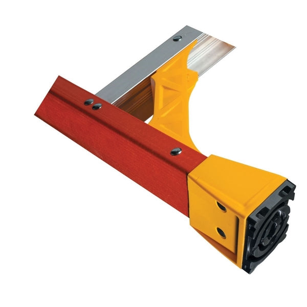 WERNER 6212 Step Ladder, 12 ft H, Type IA Duty Rating, Fiberglass, 300 lb