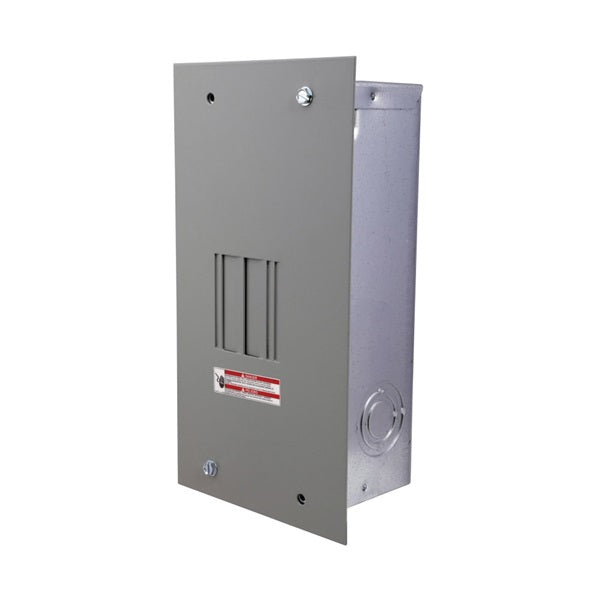 Cutler-Hammer BR BR24L70FP Load Center, 70 A, 2 -Space, 4 -Circuit, Main Lug, NEMA 1 Enclosure, Flush Mounting
