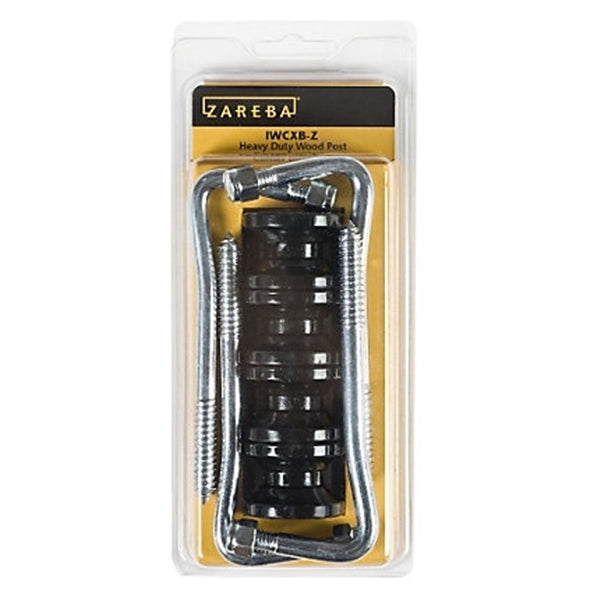 Zareba IWCXB-Z Corner Extension Insulator, Aluminum/Polywire/Steel, Plastic, Black