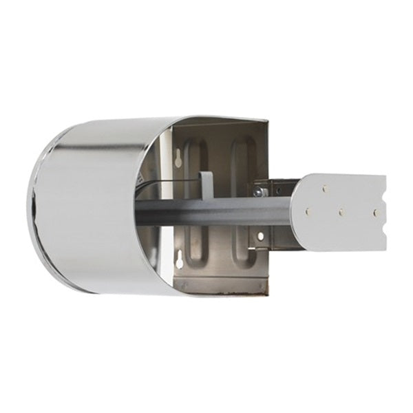 NORTH AMERICAN PAPER 57320 Tissue Dispenser, 4-1/2 in W Roll, 5 in Dia Roll, Steel, Chrome