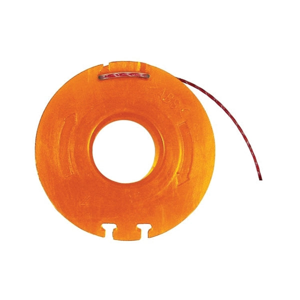 WORX WA0010 Trimmer Spool, 0.065 in Dia, 10 ft L, Plastic, Orange