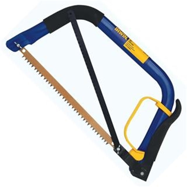 IRWIN ProTouch 218HP-300 Bow/Hacksaw, 12 in L Blade, 8/18 TPI, Steel Handle