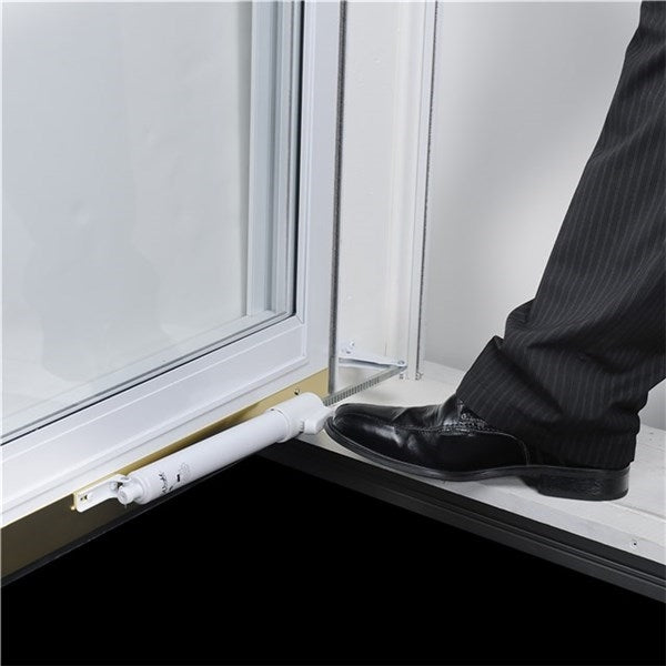 Wright Products TAP-N-GO Series V2012WH Pneumatic Door Closer, Aluminum, 90 deg Opening