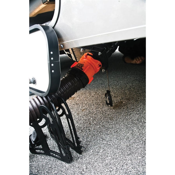 CAMCO RhinoFLEX 39761 Sewer Hose Kit, Polyolefin/Steel, Black